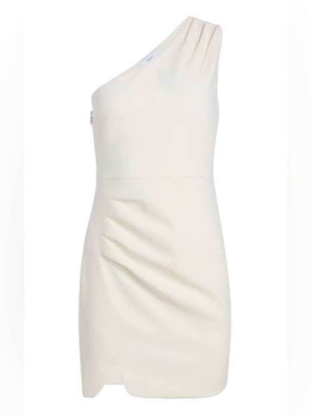 Likely Gonnella One-Shoulder White Mini Dress